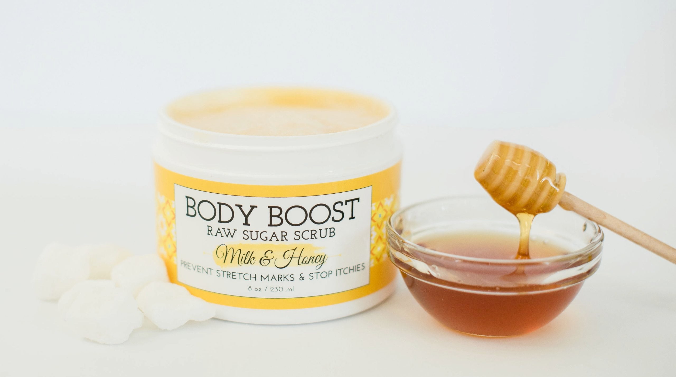 Raw Sugar Scrub- Milk & Honey