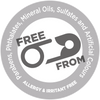 Safety Pin Seal- Free From Parabens, Mineral Oil, Sulfates, Allergens and Irritants.
