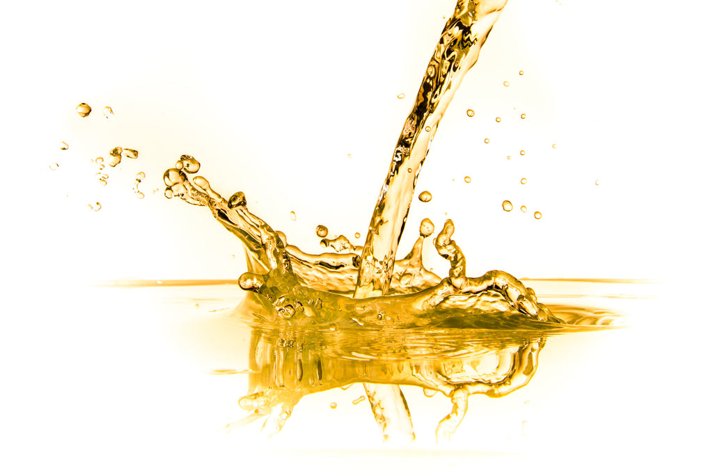 Splash of oil